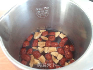 红豆红枣豆浆的做法步骤:7