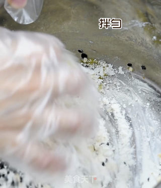 茶籽油燕麦饼干的做法步骤:4