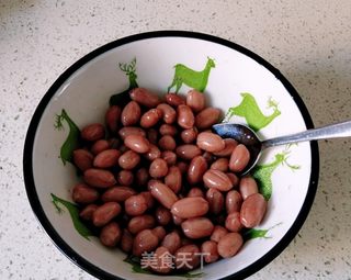 茴香拌花生的做法步骤:5