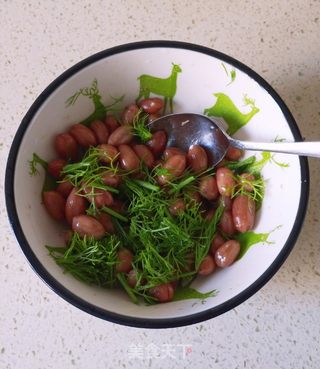 茴香拌花生的做法步骤:6