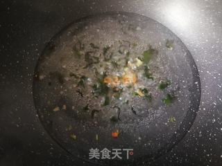 菜芯萝卜海带芽汤面的做法步骤：5