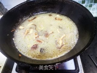 肉丝白菜热汤面的做法步骤：7