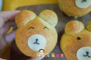 12个月以上辅食小熊汉堡的做法步骤:14