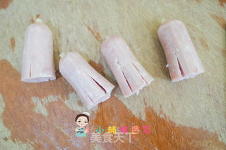 12个月以上辅食章鱼香肠的做法步骤:2
