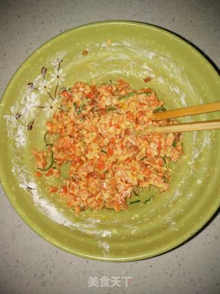 快手早餐:胡萝卜鸡蛋饼的做法步骤:6