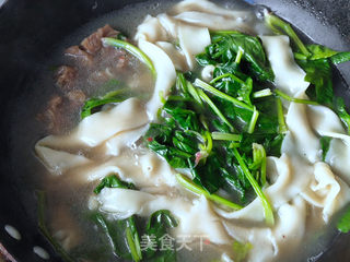 牛肉烩面的做法步骤:12