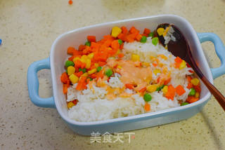 肉松奶酪饭团的做法步骤:3