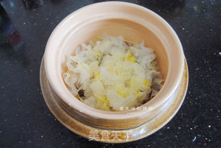 芒果桃胶银耳羹的做法步骤:4