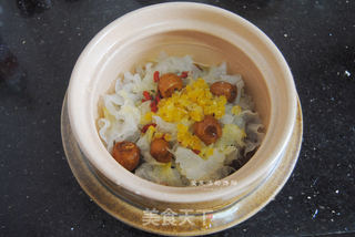 芒果桃胶银耳羹的做法步骤:5