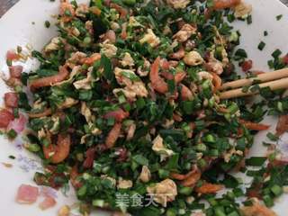 立冬虾皮韭菜水饺的做法步骤:3