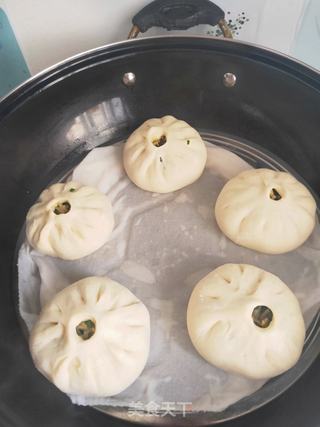 韭菜鸡蛋粉丝包的做法步骤:13