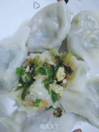 双菇韭菜饺子的做法步骤:7