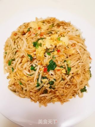 鸡蛋炒面的做法步骤:7