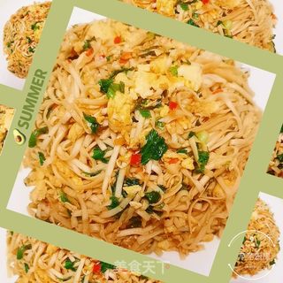 鸡蛋炒面的做法步骤:11