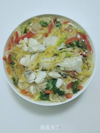 家常酸菜鱼的做法步骤:10