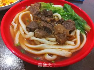 牛腩手工拉面的做法步骤:10