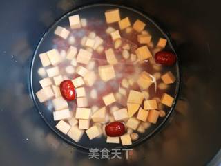红薯花生米粥的做法步骤:7