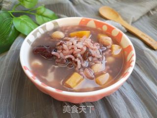 红薯花生米粥的做法步骤:9