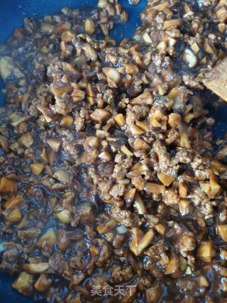 香菇肉酱的做法步骤:10