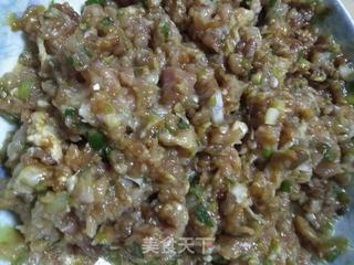 大葱猪肉水饺的做法步骤:5