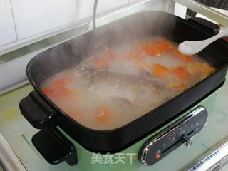 木瓜鲫鱼汤的做法步骤:8