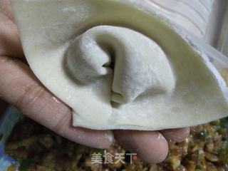 大葱猪肉水饺的做法步骤:6