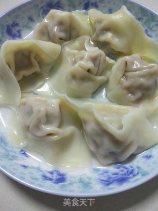 大葱猪肉水饺的做法步骤:9