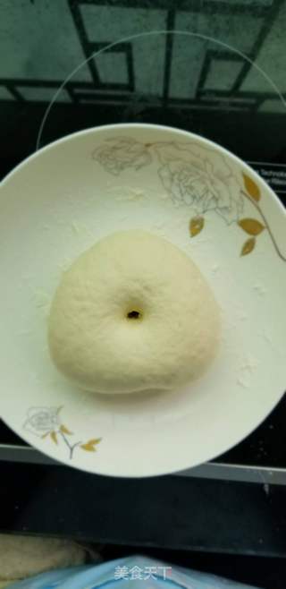肉末粉丝白菜包的做法步骤:6