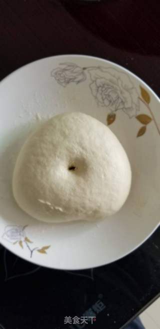 肉末粉丝白菜包的做法步骤:7