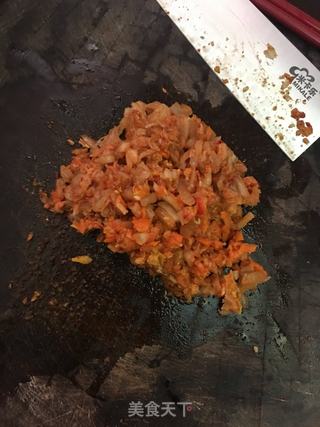 泡菜煎饼的做法步骤：1
