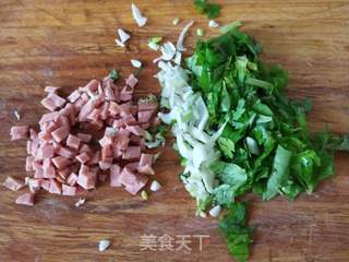 芹菜鸡蛋饼的做法步骤：2