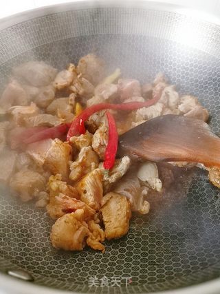 土豆烧牛腩的做法步骤：7