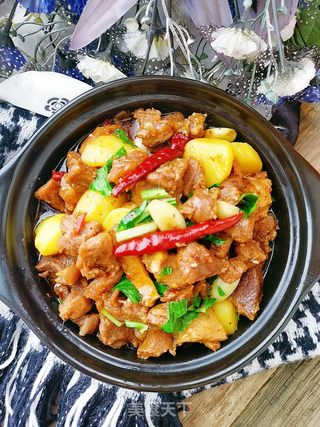 土豆烧牛腩的做法步骤：13