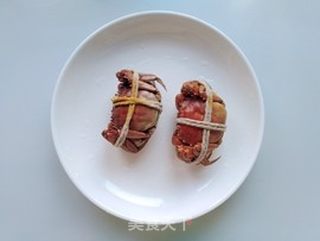 小熊薄饼机试用——蟹粉鸡蛋包的做法步骤:2