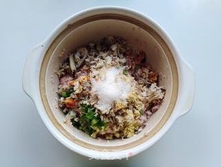 小熊薄饼机试用——蟹粉鸡蛋包的做法步骤:5
