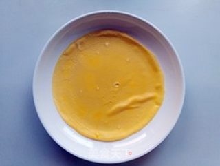 小熊薄饼机试用——蟹粉鸡蛋包的做法步骤:14