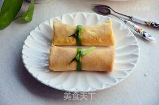 小熊薄饼机试用——蟹粉鸡蛋包的做法步骤:18
