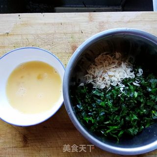#菠菜虾米鸡蛋饺子的做法图解5
