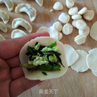 #菠菜虾米鸡蛋饺子的做法图解8