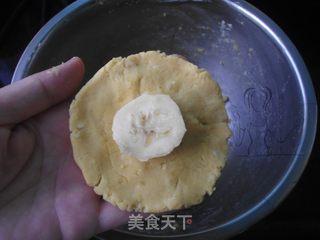 香蕉红薯饼的做法步骤:6