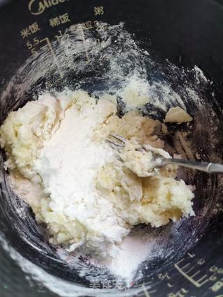 山药芝麻饼的做法步骤:8