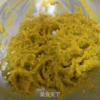 南瓜花卷的做法步骤:3