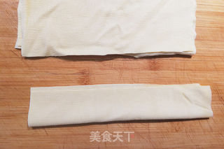 凉拌菊花豆皮——年夜饭宴客菜首选凉菜的做法步骤:3