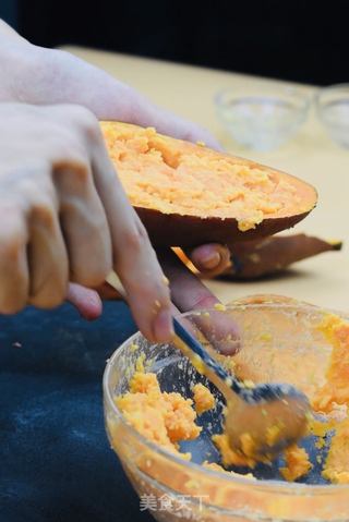 芝士焗红薯的做法步骤:7
