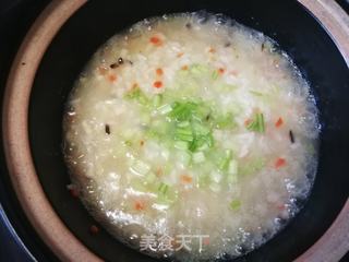 胡萝卜香菇芹菜粥的做法步骤:11