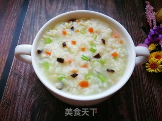 胡萝卜香菇芹菜粥的做法步骤:14