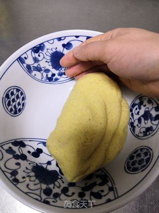 烙玉米面饼子的做法步骤：5