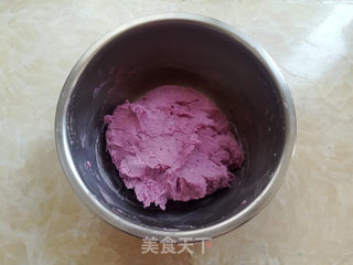 紫薯曲奇饼干的做法步骤:9