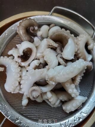 酱炒八爪鱼的做法步骤:4