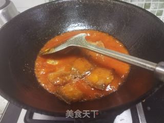 茄汁带鱼的做法步骤：9